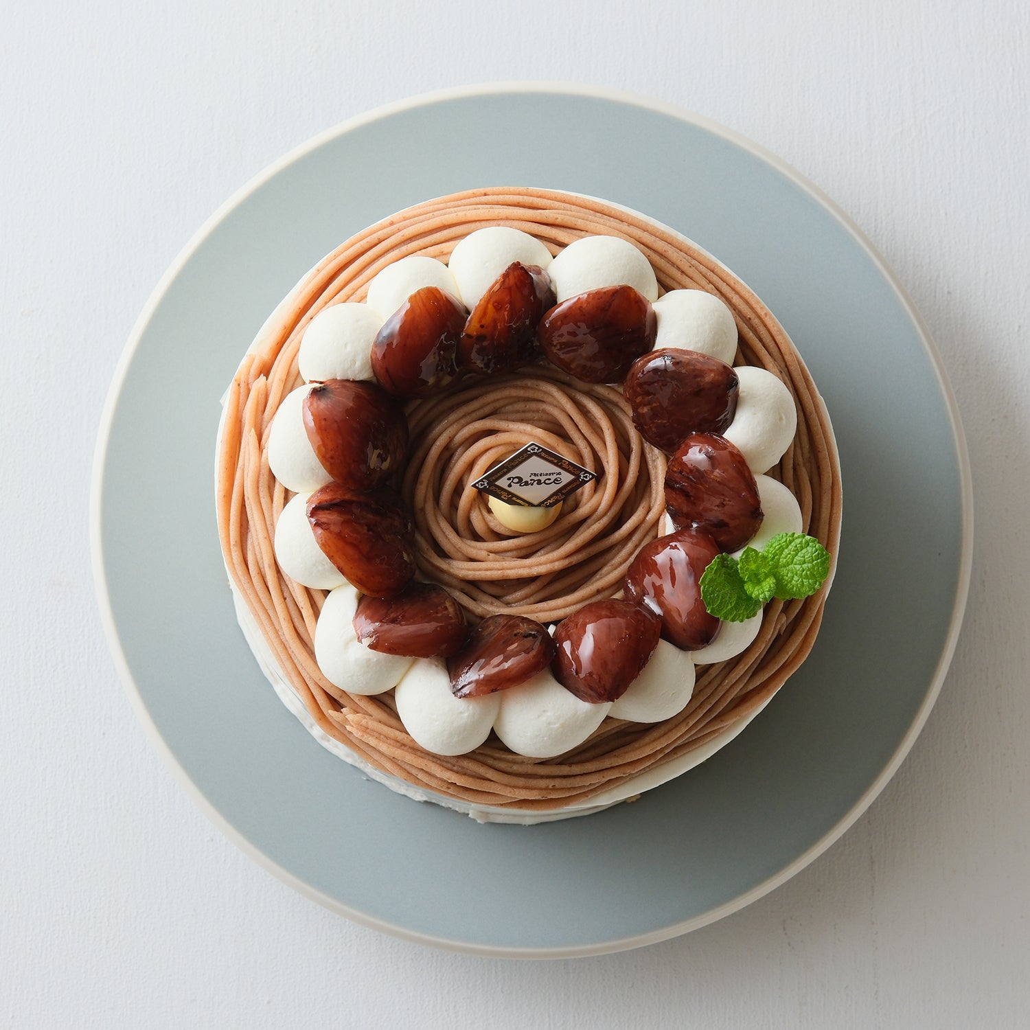 和栗のモンブランデコ